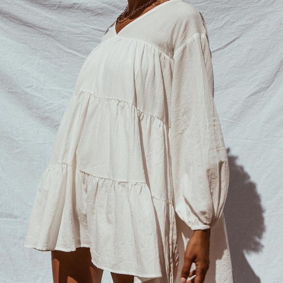 Aries Mini Dress White - Picture 5 of 5